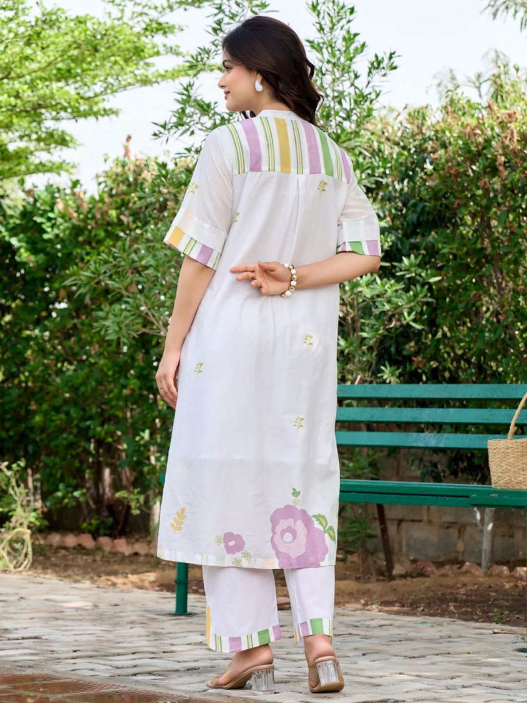 Tatva Allium Cotton Co-ord set