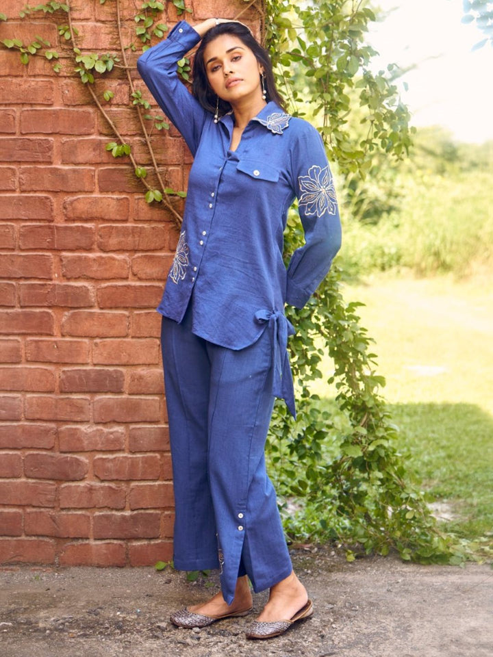 Wespret persian embroidery cotton co-ord set