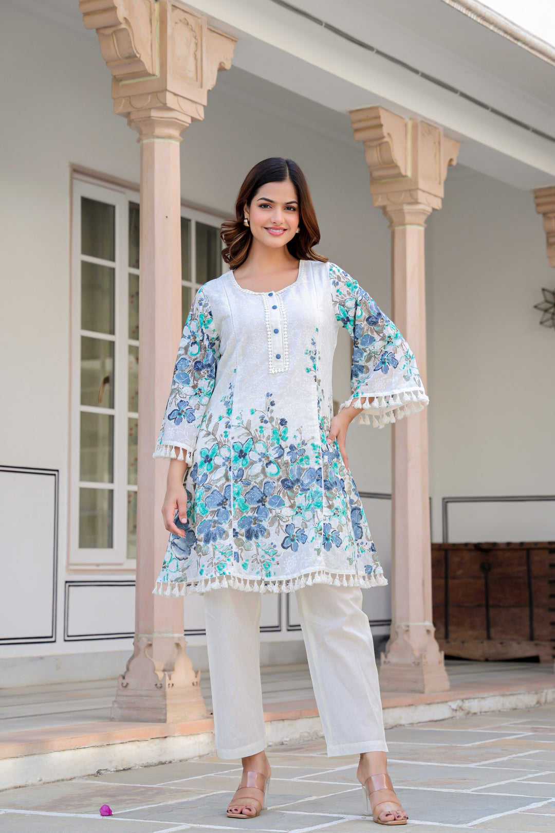 Tiara vivid cotton co-ord set