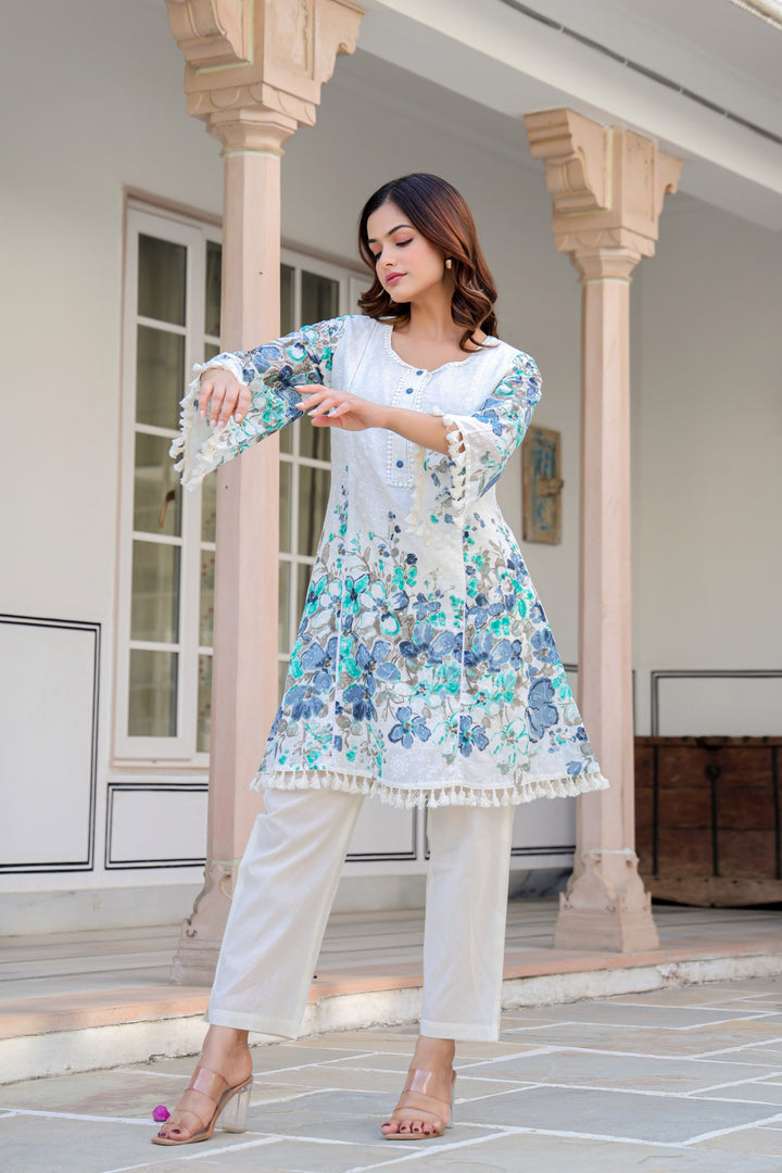 Tiara vivid cotton co-ord set