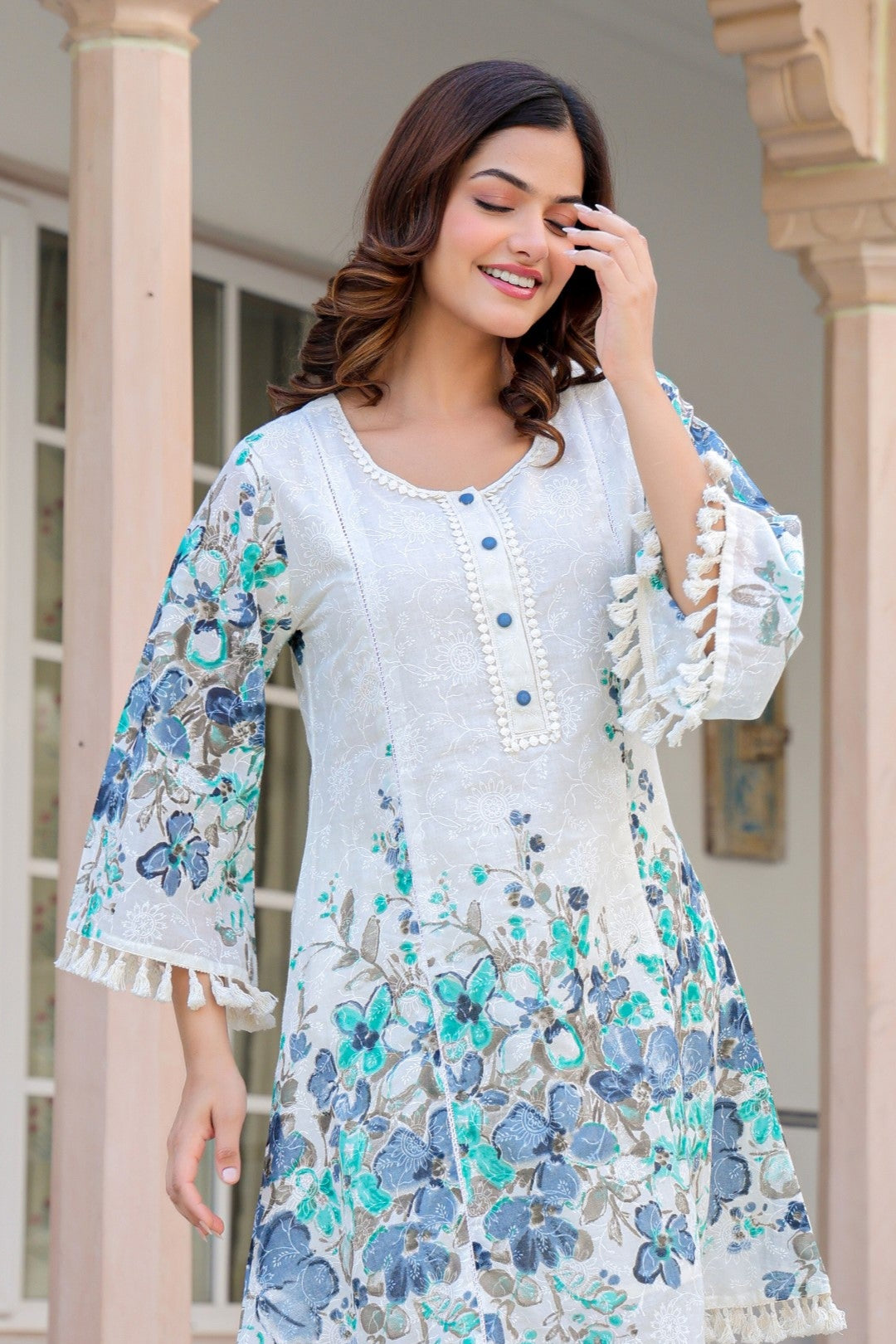 Tiara vivid cotton co-ord set