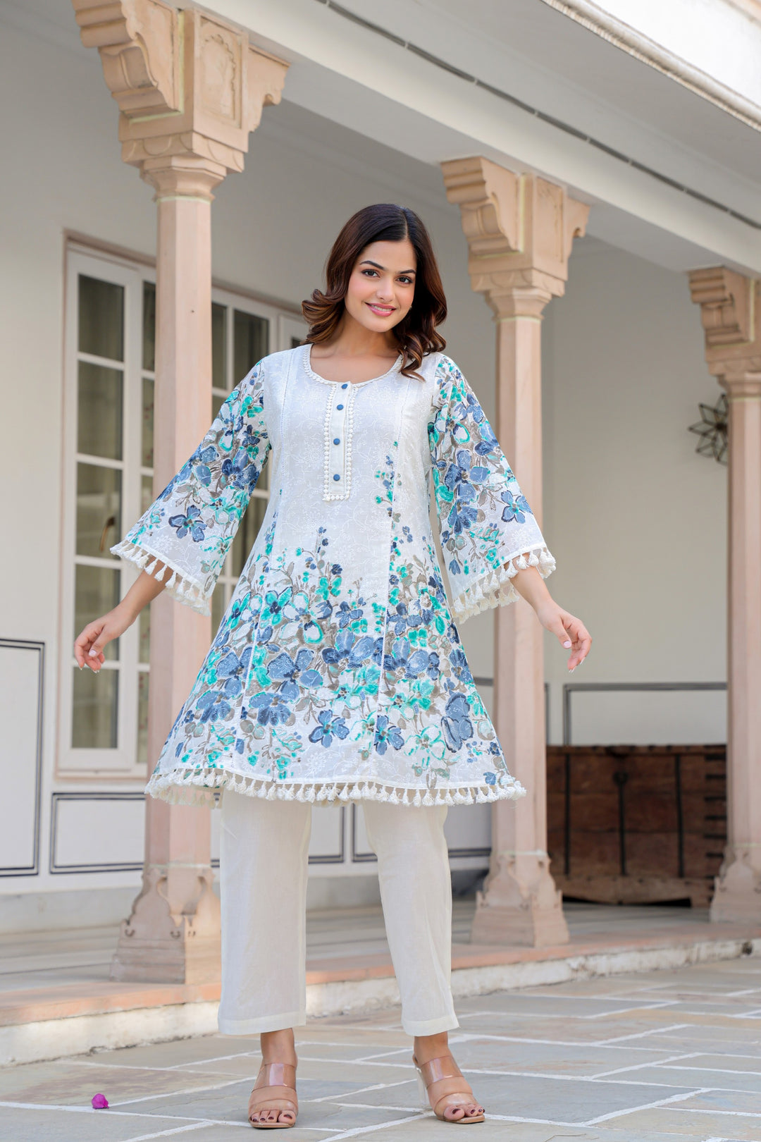 Tiara vivid cotton co-ord set