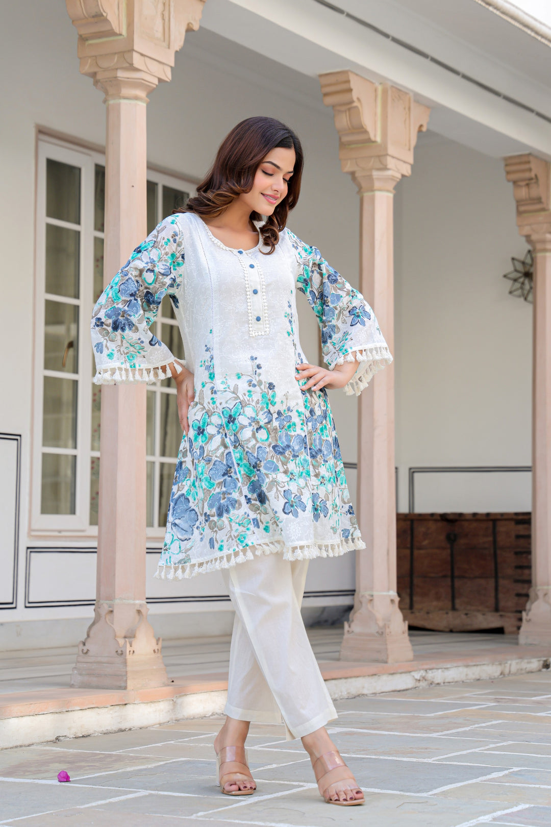 Tiara vivid cotton co-ord set