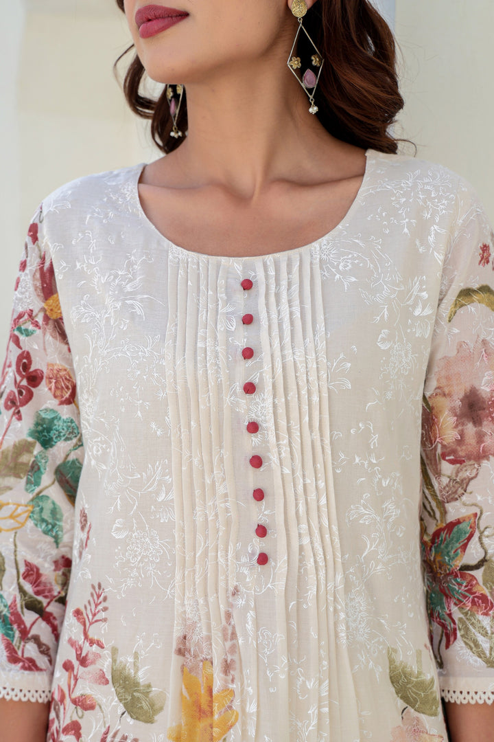 Tiara alabaster cotton co-ord set