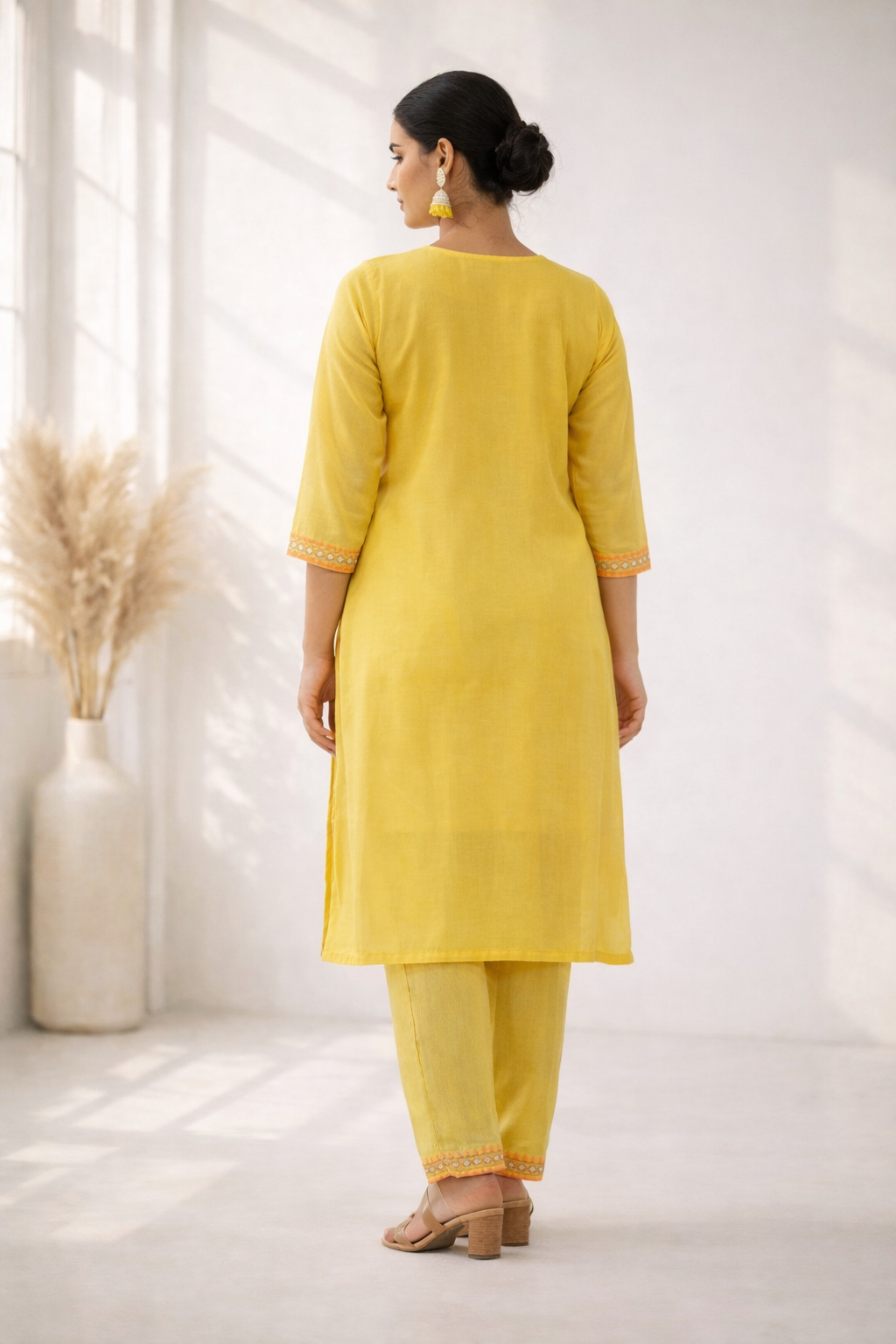 Anila Sunshine Full Work Suit Set