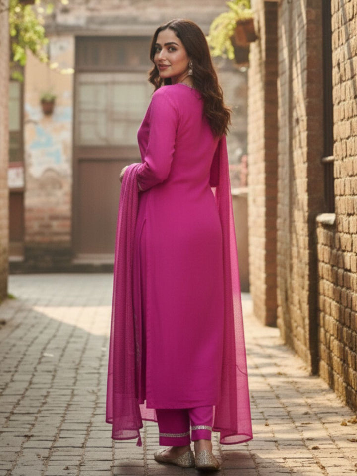 Albeli Rose Premium Work Suit Set