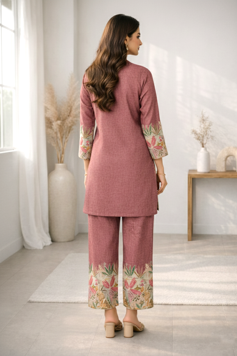 Reet Clay Printed Co-ord Set