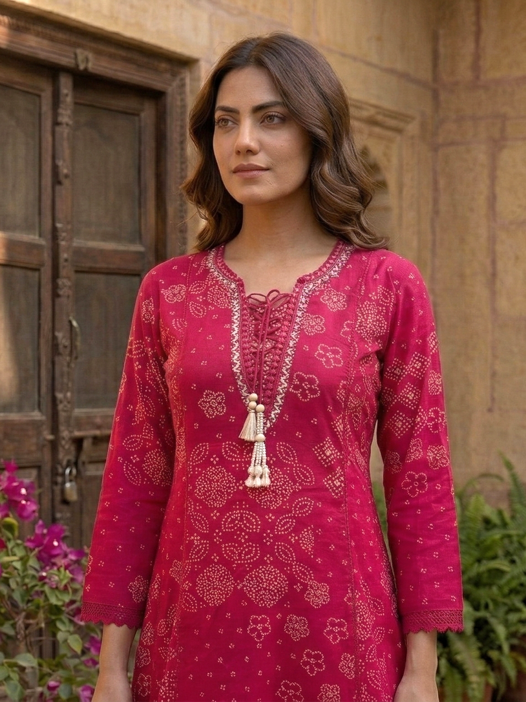 Vairagi Candy Printed Work Suit Set