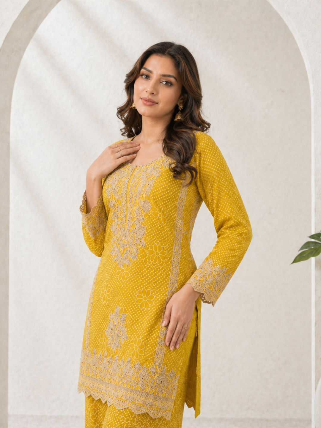 Zarkash Amber Full Work Suit Set