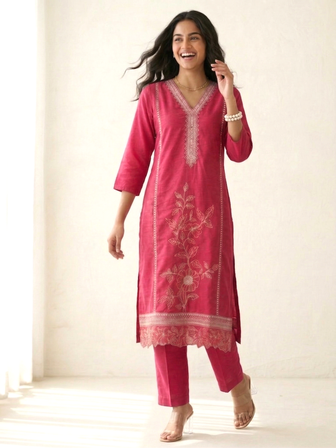 Morni Carmine Full Work Suit Set