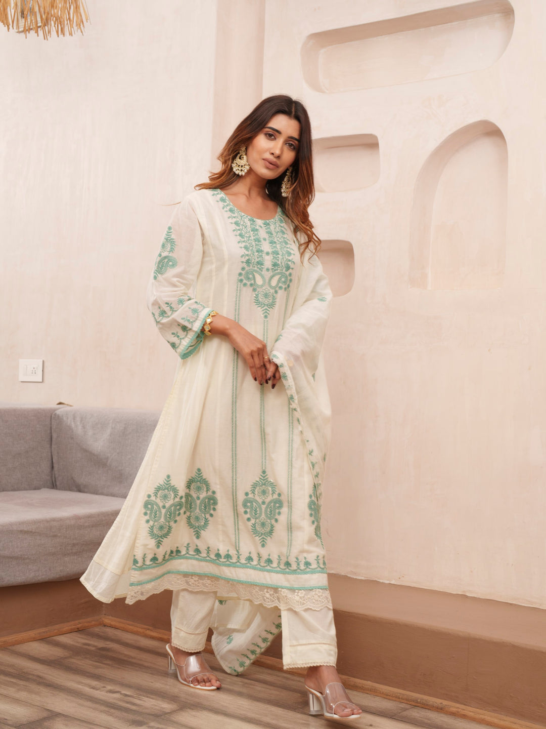 Tashvika Misriteal Cotton Embroidered Lawn Suit set