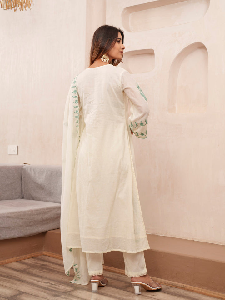 Tashvika Misriteal Cotton Embroidered Lawn Suit set