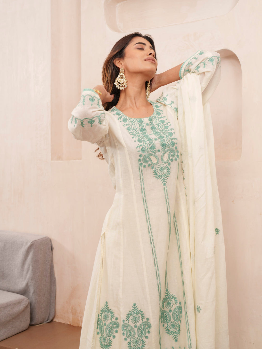 Tashvika Misriteal Cotton Embroidered Lawn Suit set