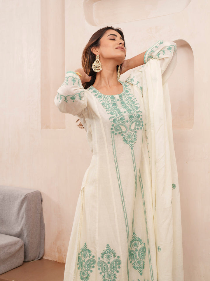 Tashvika Misriteal Cotton Embroidered Lawn Suit set