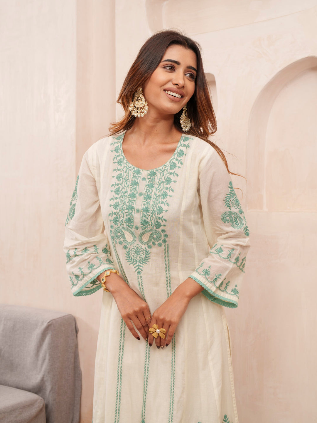 Tashvika Misriteal Cotton Embroidered Lawn Suit set
