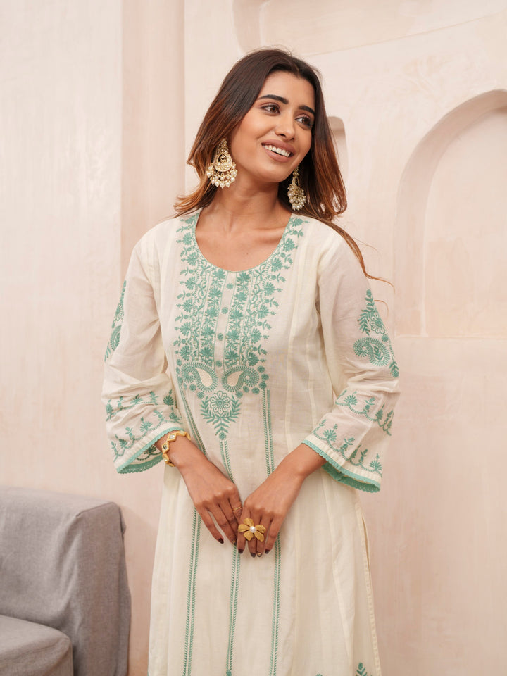 Tashvika Misriteal Cotton Embroidered Lawn Suit set