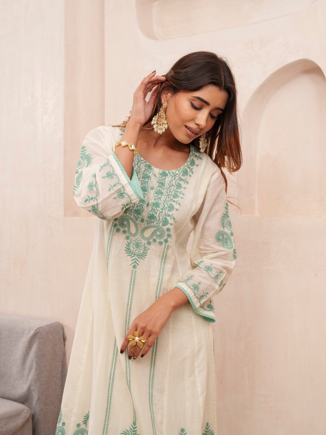 Tashvika Misriteal Cotton Embroidered Lawn Suit set