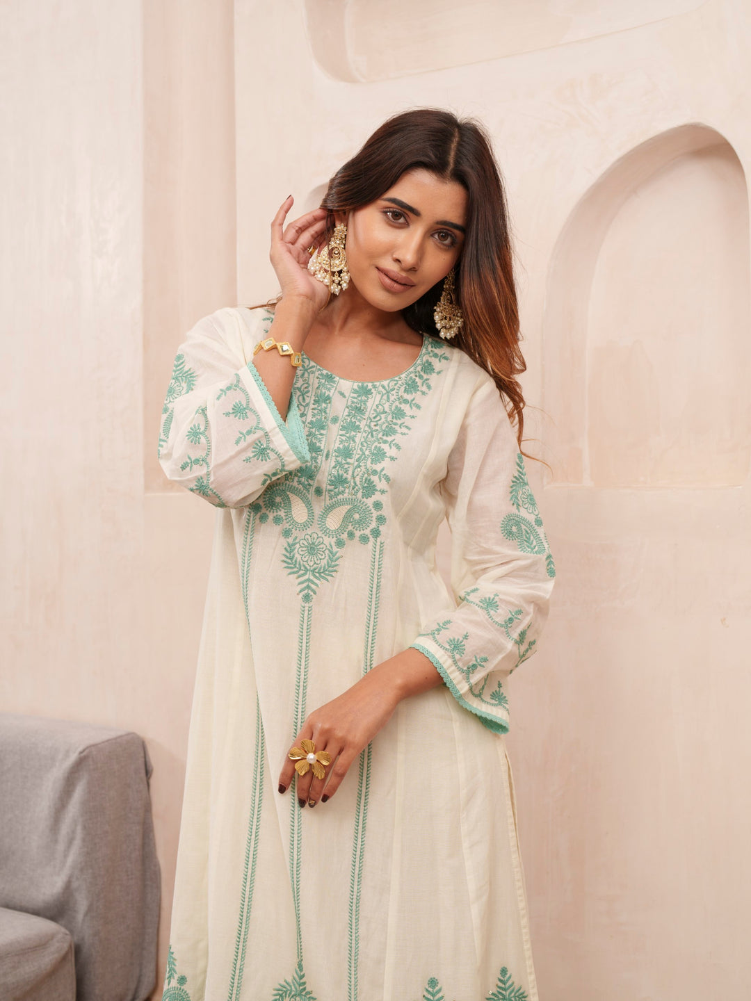 Tashvika Misriteal Cotton Embroidered Lawn Suit set