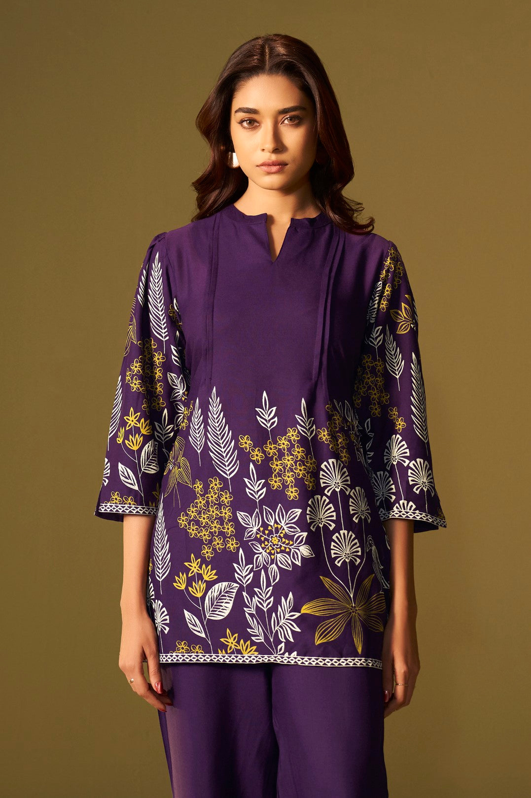 Trisha thistle printed co-ord set