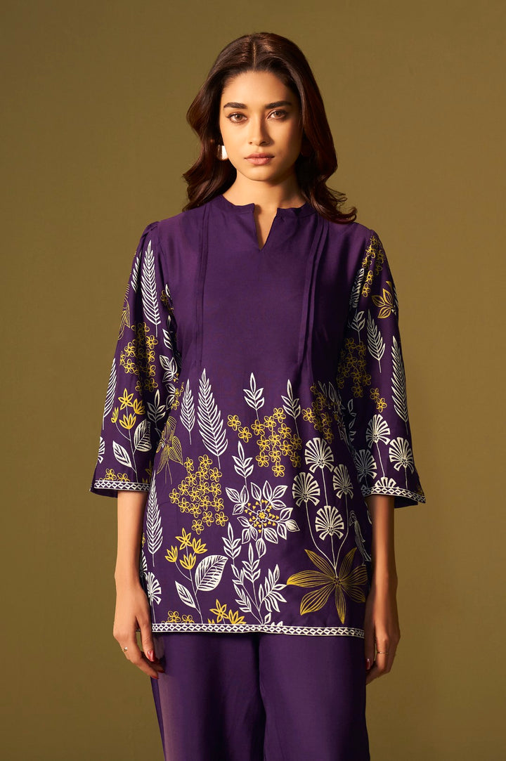 Trisha thistle printed co-ord set