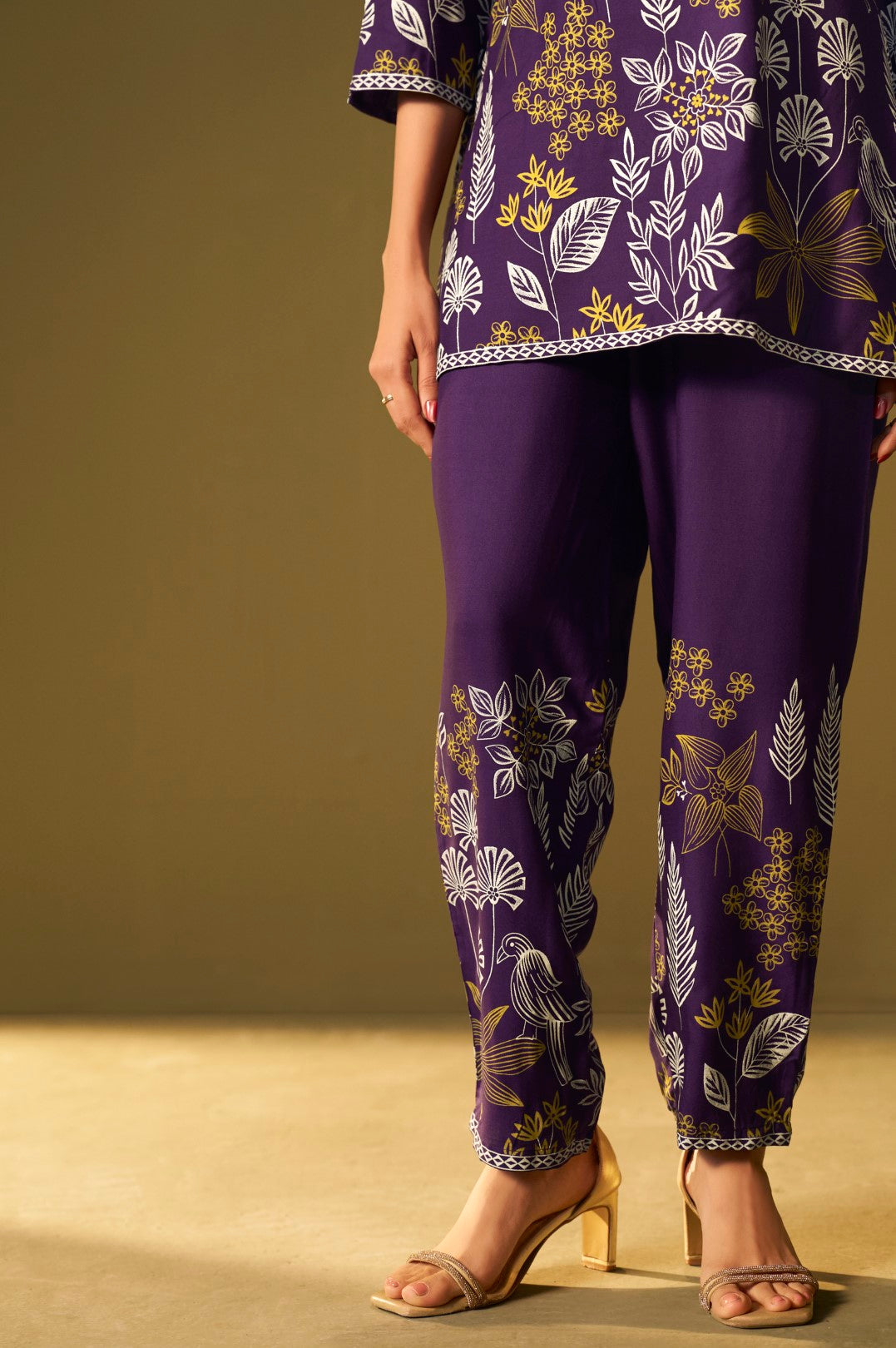 Trisha thistle printed co-ord set