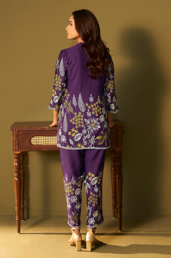 Trisha thistle printed co-ord set