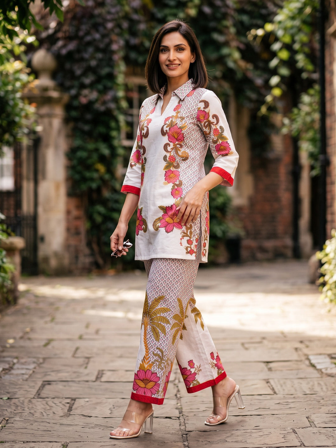 Akshara Pearl printed co-ord set