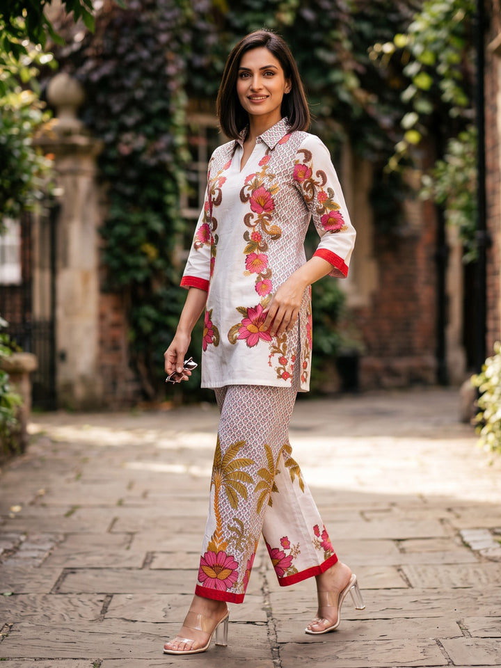 Akshara Pearl printed co-ord set