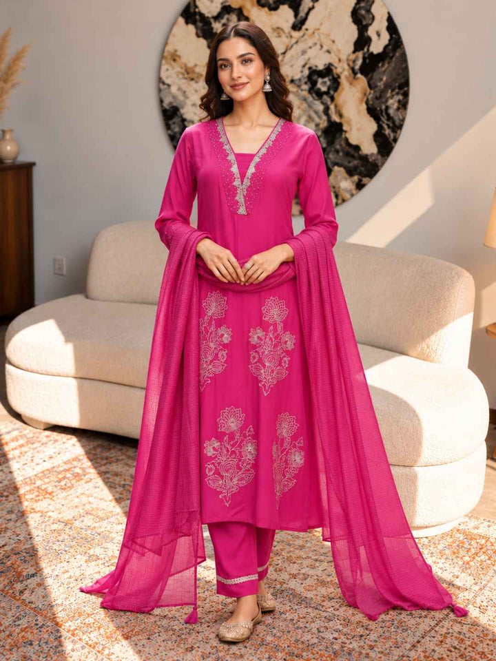 Albeli Rose Premium Work Suit Set