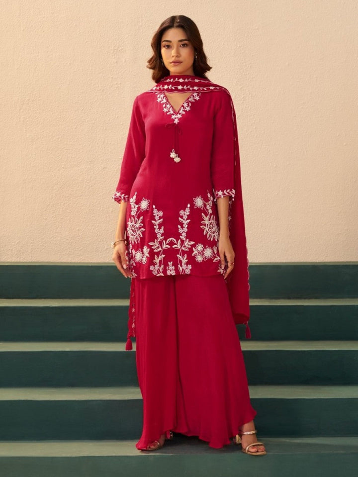 Albeli Sindoori Embroidery Premium Suit Set