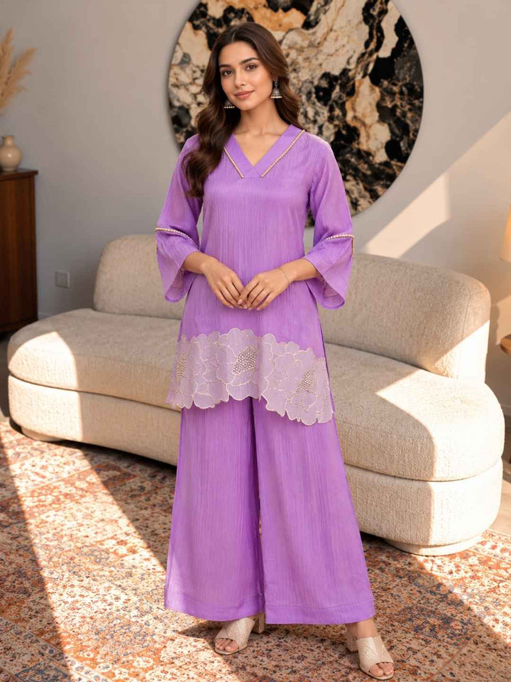 Albeli thistle premium work co-ord set