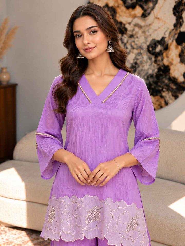 Albeli thistle premium work co-ord set