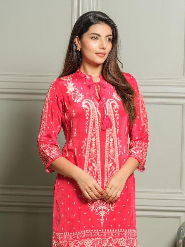 Palash zarqa printed co-ord set