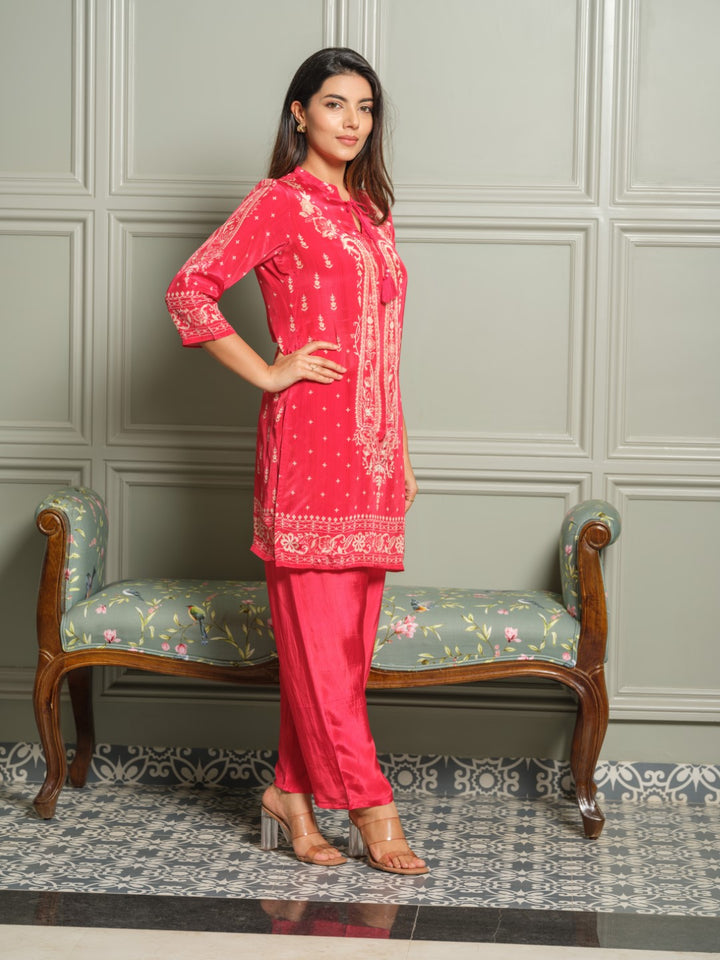 Palash zarqa printed co-ord set