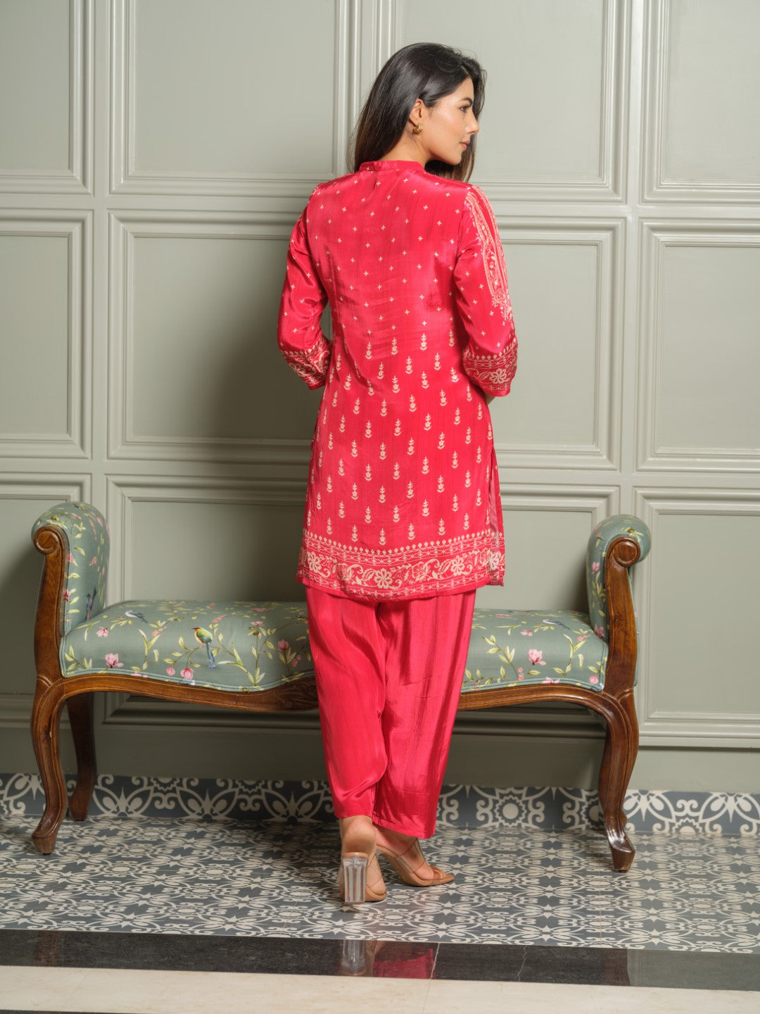 Palash zarqa printed co-ord set