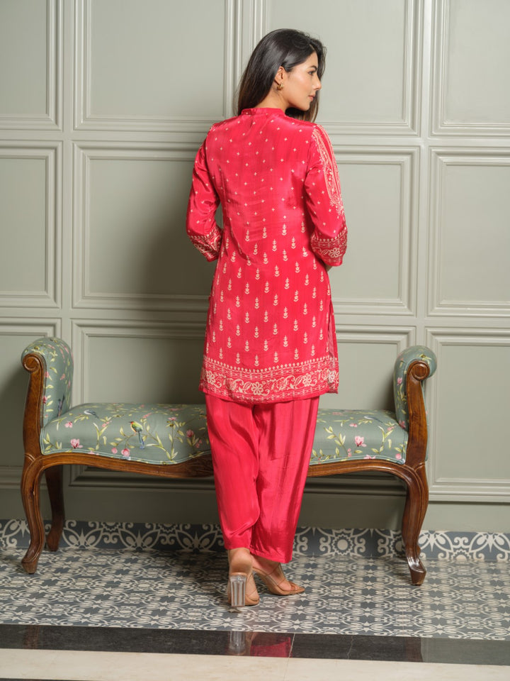 Palash zarqa printed co-ord set