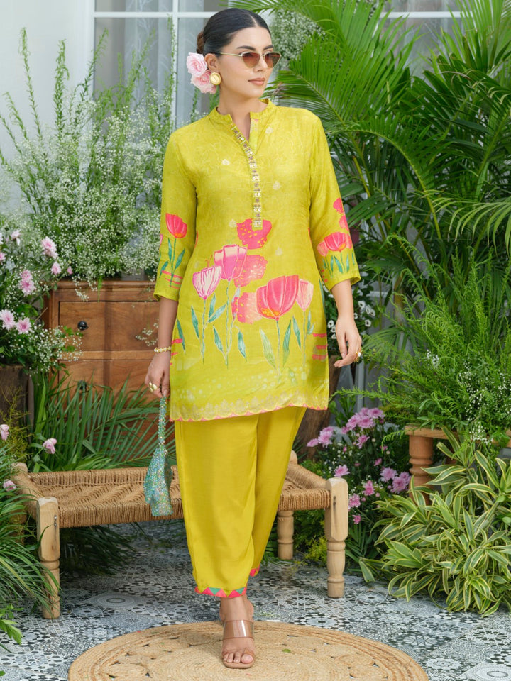 Palash Cadmium Premium Co-ord Set