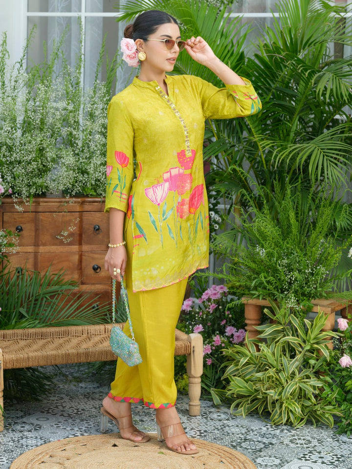Palash Cadmium Premium Co-ord Set
