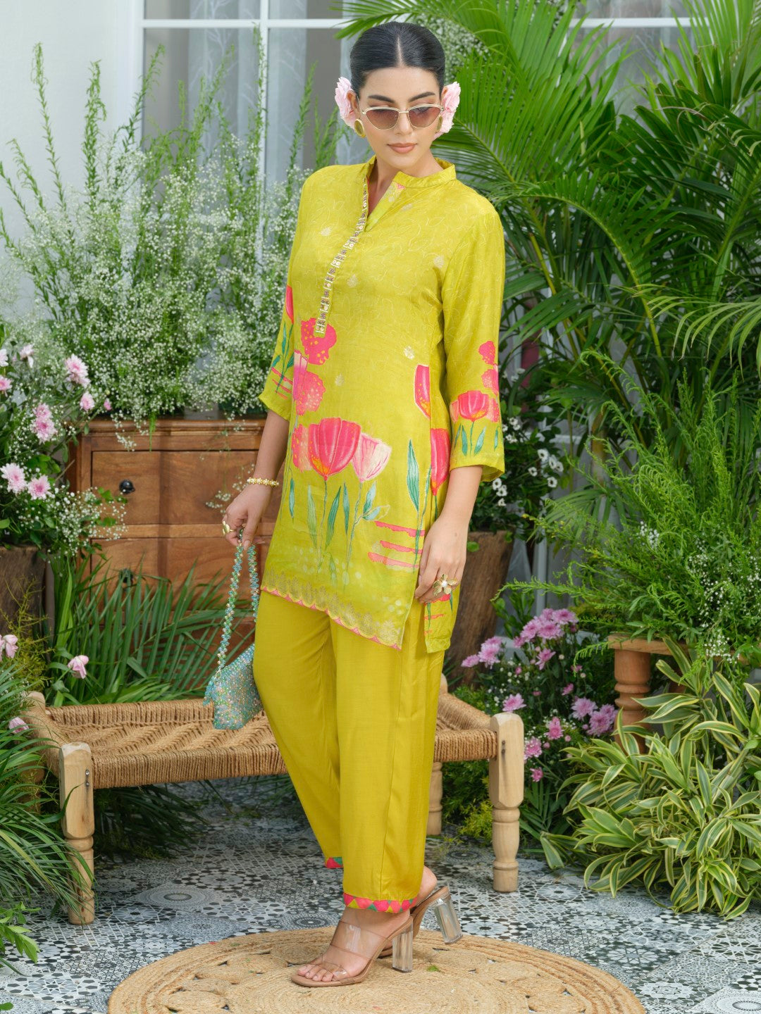 Palash Cadmium Premium Co-ord Set