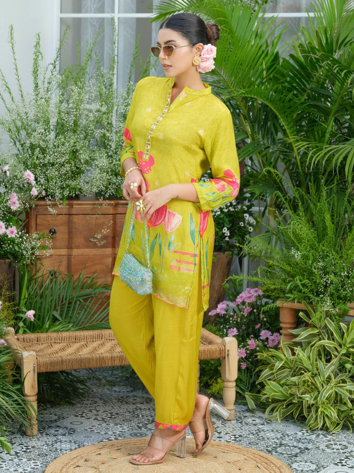 Palash Cadmium Premium Co-ord Set