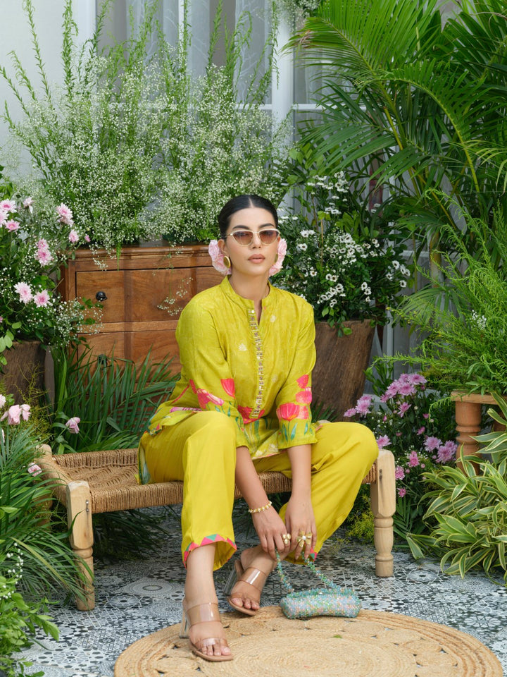 Palash Cadmium Premium Co-ord Set