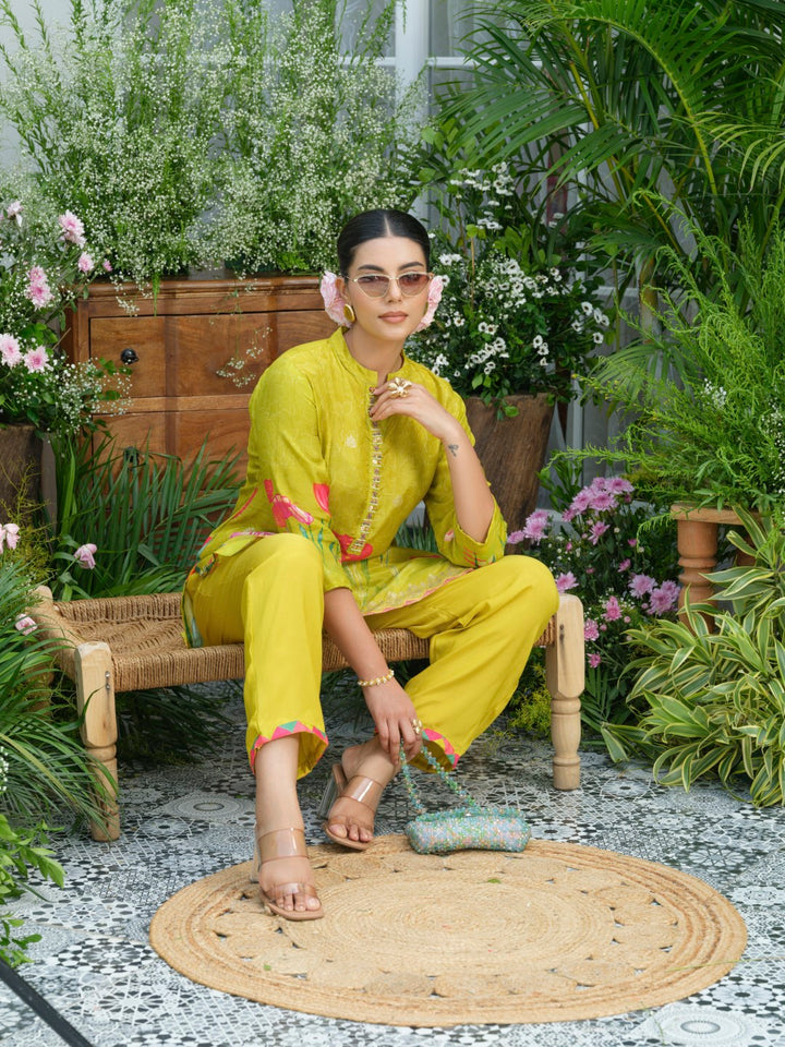 Palash Cadmium Premium Co-ord Set