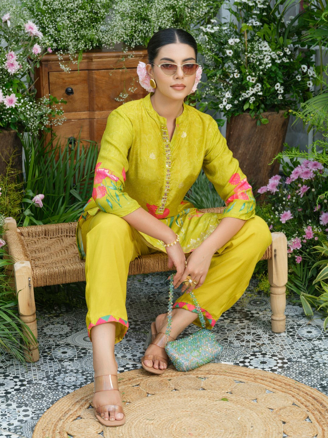 Palash Cadmium Premium Co-ord Set
