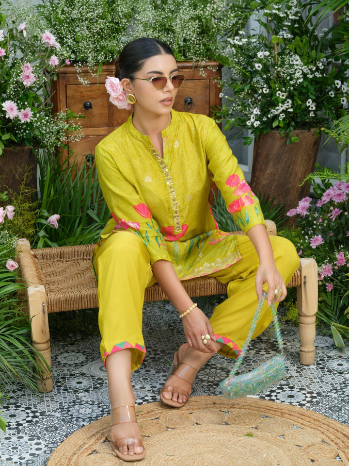 Palash Cadmium Premium Co-ord Set