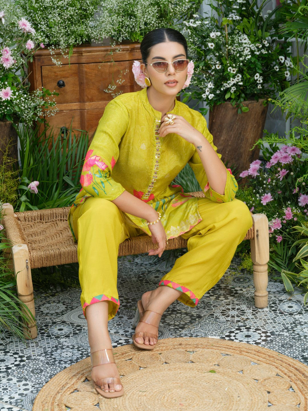 Palash Cadmium Premium Co-ord Set