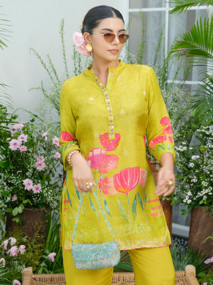 Palash Cadmium Premium Co-ord Set