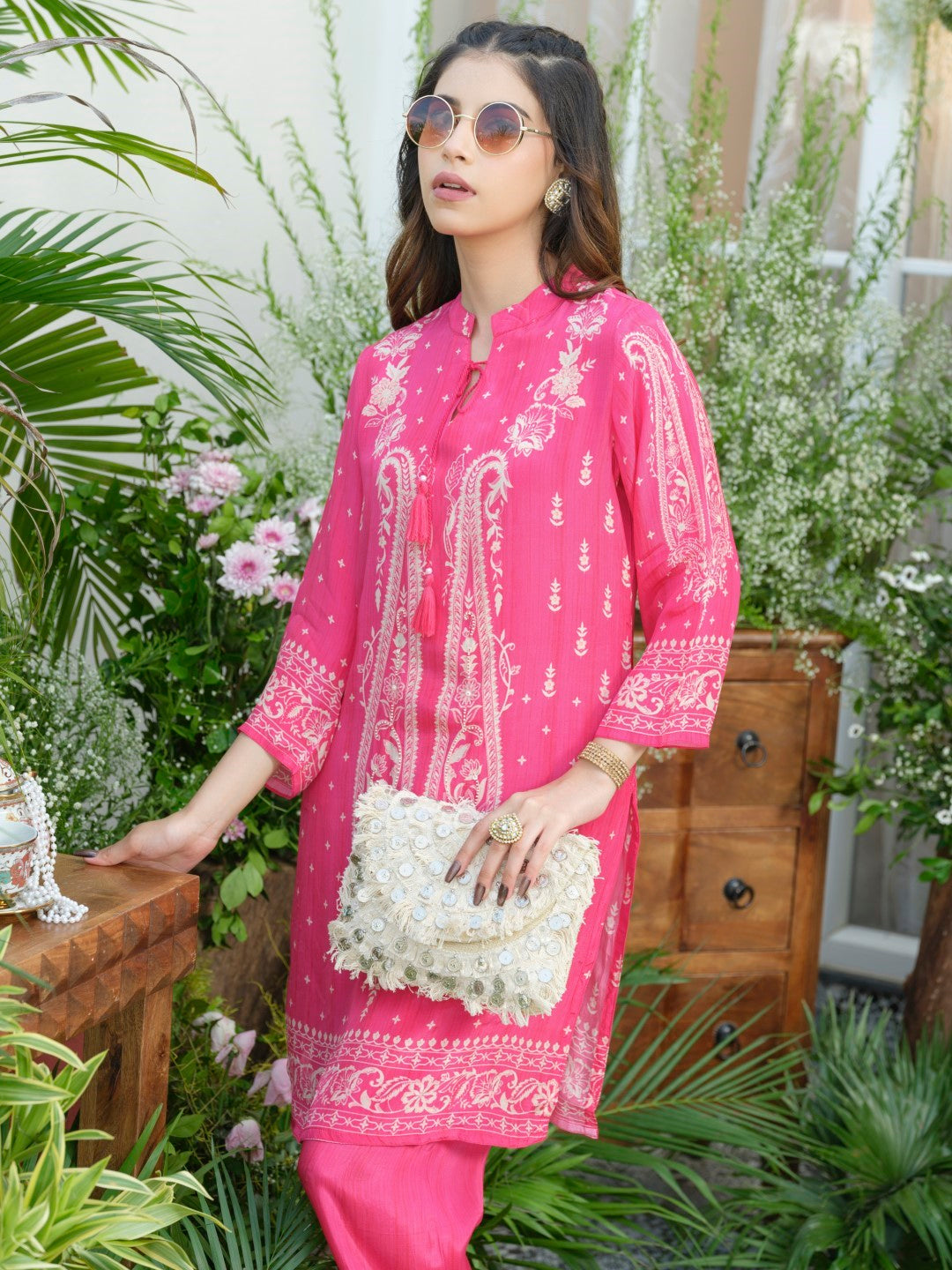 Palash rouge printed co-ord set