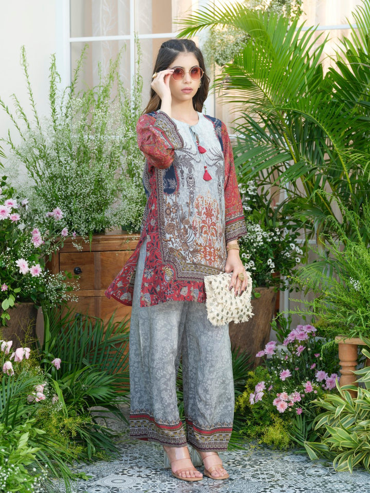 Palash cloud printed Co-ord set