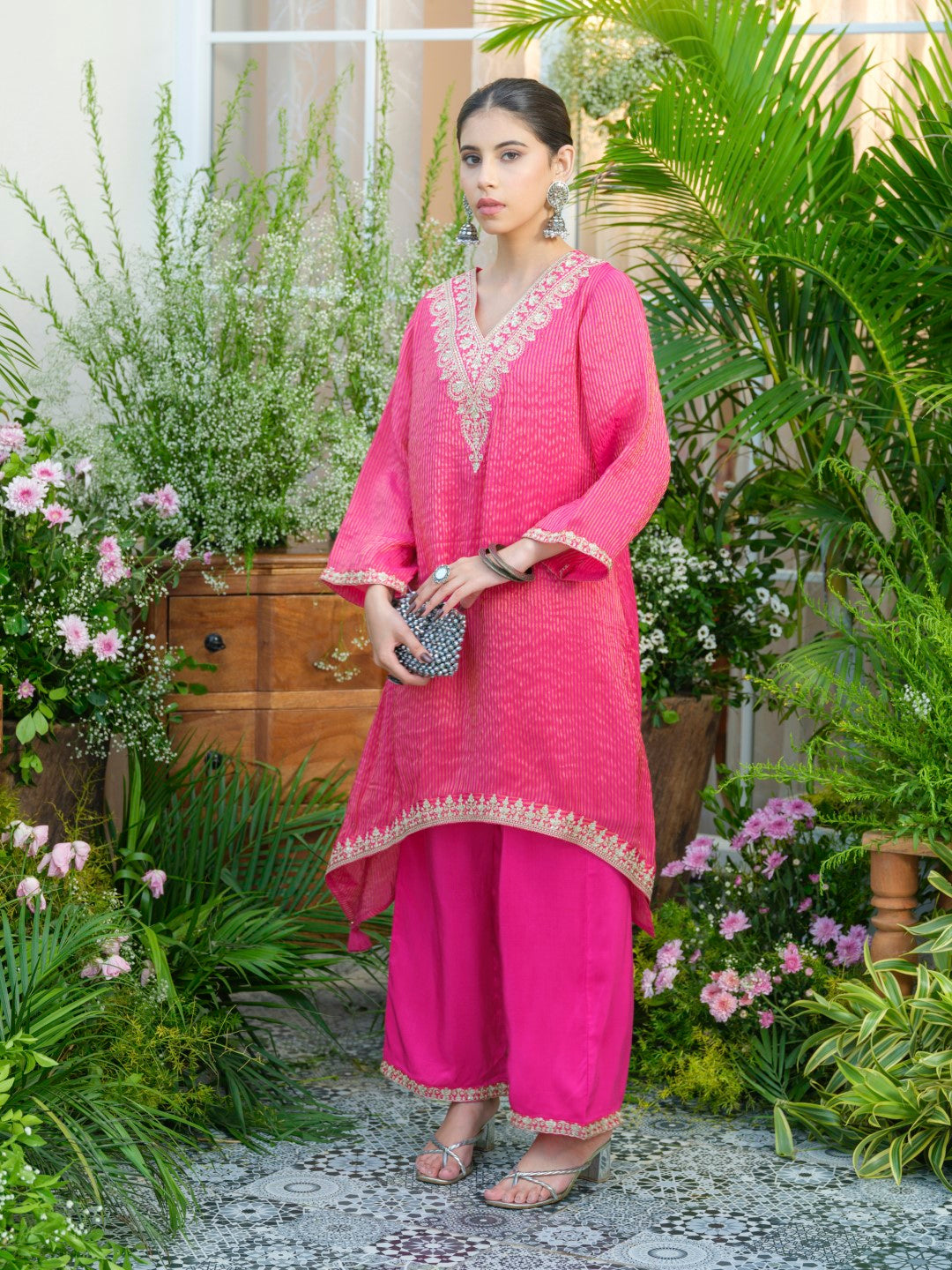 Palash cameo fusion work co-ord set