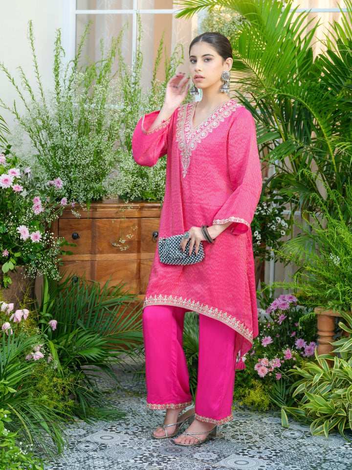 Palash cameo fusion work co-ord set